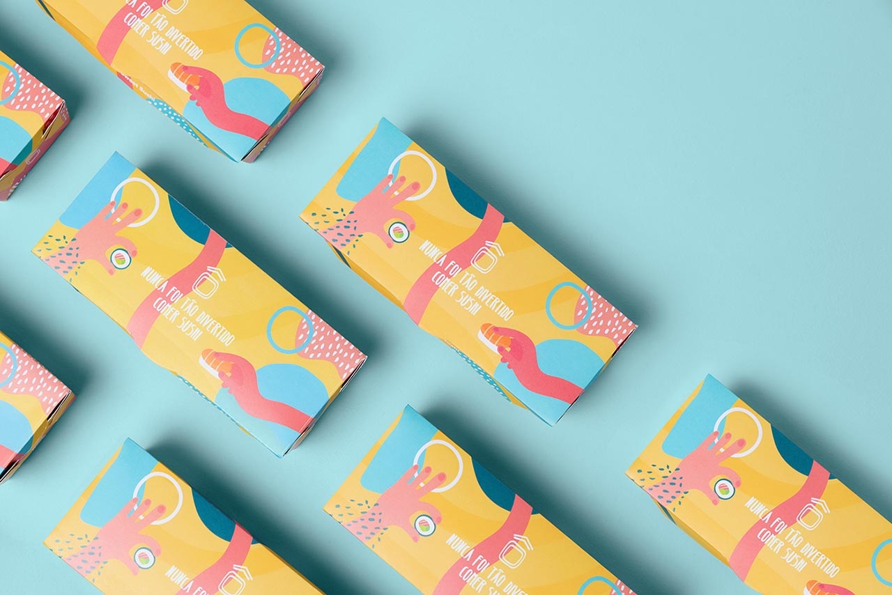 壽司店包裝vi設計